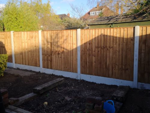 Click Here To Enlarge This Photo Of Domestic Fencing Nottingham