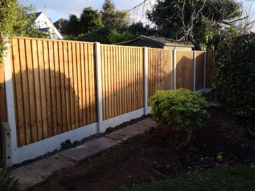 Click Here To Enlarge This Photo Of Domestic Fencing Nottingham