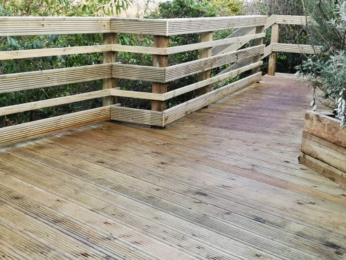 Click Here To Enlarge This Photo Of Bespoke decking