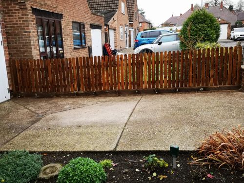 Click Here To Enlarge This Photo Of Picket Fencing Nottingham
