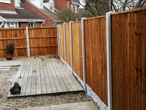 Click Here To Enlarge This Photo Of Domestic Fencing Nottingham