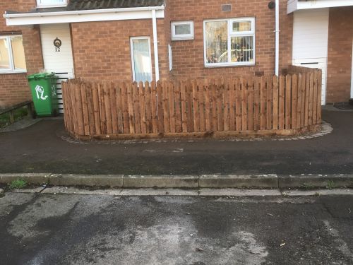 Click Here To Enlarge This Photo Of Picket Fencing Nottingham