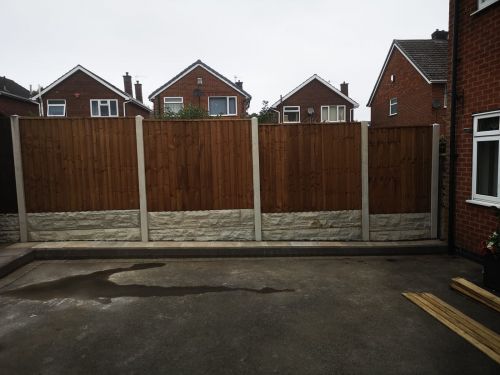 Click Here To Enlarge This Photo Of Fence installation 