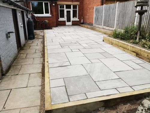 Click Here To Enlarge This Photo Of Paving/slabbing/patio