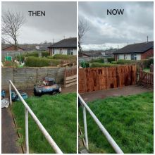 Post and rail fencing