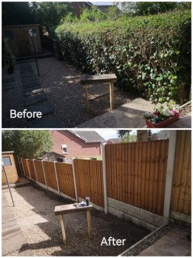 Click Here To Enlarge This Photo Of Garden Fencing 