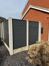 Composite Fencing In Watnall, Nottingham