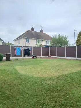 Click Here To Enlarge This Photo Of Composite Fencing In Bilborough, Nottingham