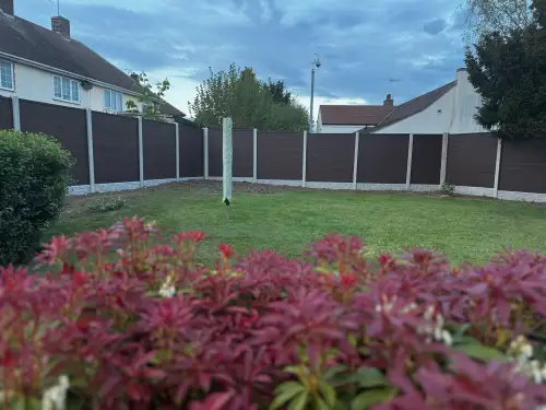 Click Here To Enlarge This Photo Of Composite Fencing In Bilborough, Nottingham