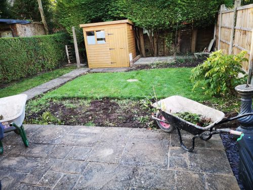 Click Here To Enlarge This Photo Of Decking in Aspley Nottingham
